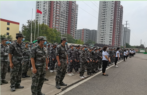 石家莊鐵路學校2021軍訓動員會